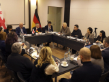 საქართველოს ნოტარიუსთა პალატამ გერმანიის ნოტარიუსთა  ფედერალურ  პალატასთან სანოტარო საკანონმდებლო ბაზის  სრულყოფაზე სამუშაო შეხვედრა გამართა
