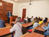 შეხვედრა ქუთაისის აკაკი წერეთლის სახელობის სახელმწიფო უნივერსიტეტის სტუდენტებთან