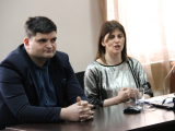 შეხვედრა გორის სახელმწიფო უნივერსიტეტის სტუდენტებთან
