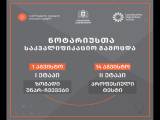 ნოტარიუსთა საკვალიფიკაციო გამოცდა დაინიშნა